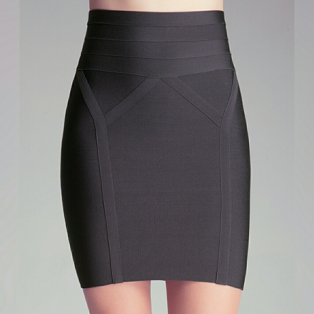 bebe Black Pencil Skirt